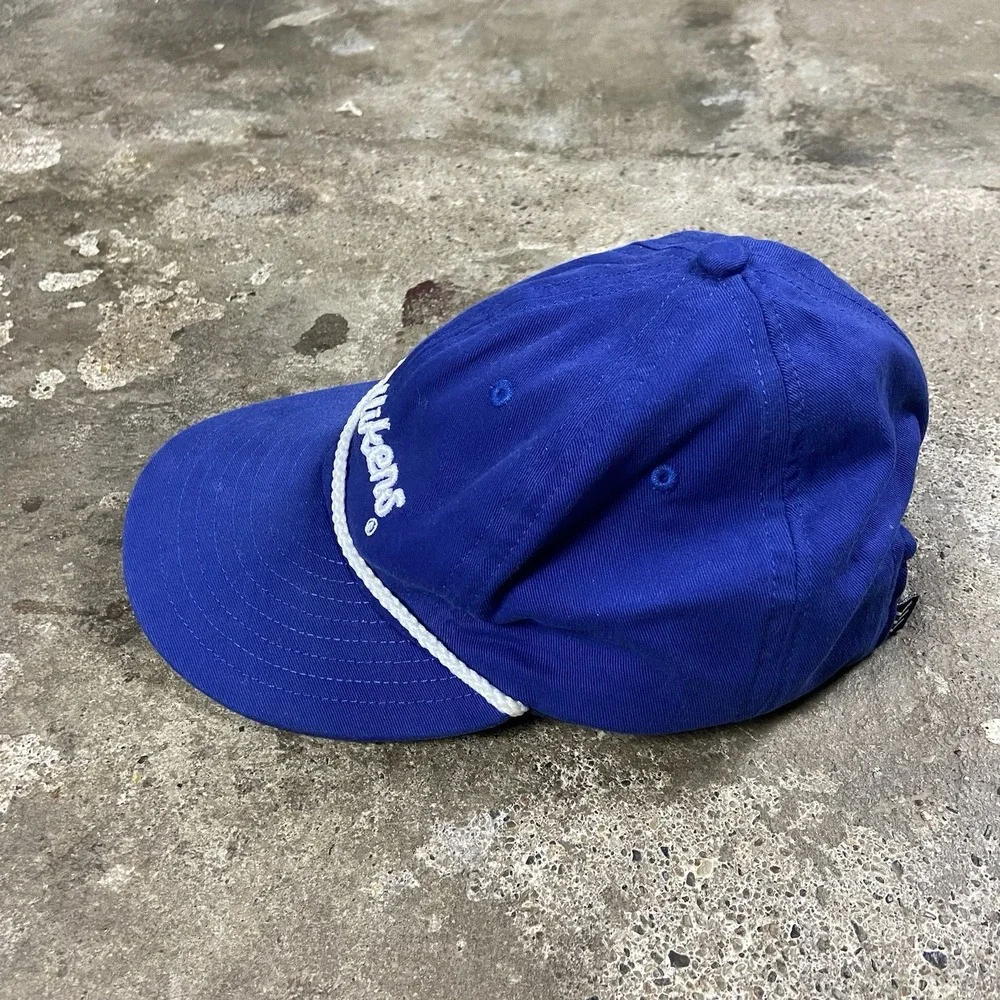 Staint Louis University Billikens Rope Cap Strap Back Adjustable Blue Retro Wear